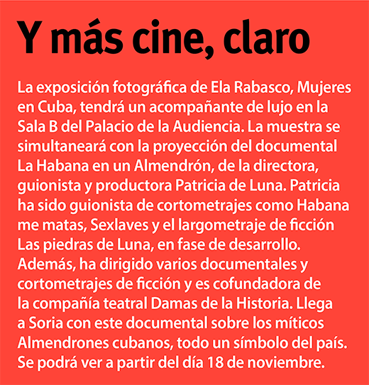 Y más cine, claro