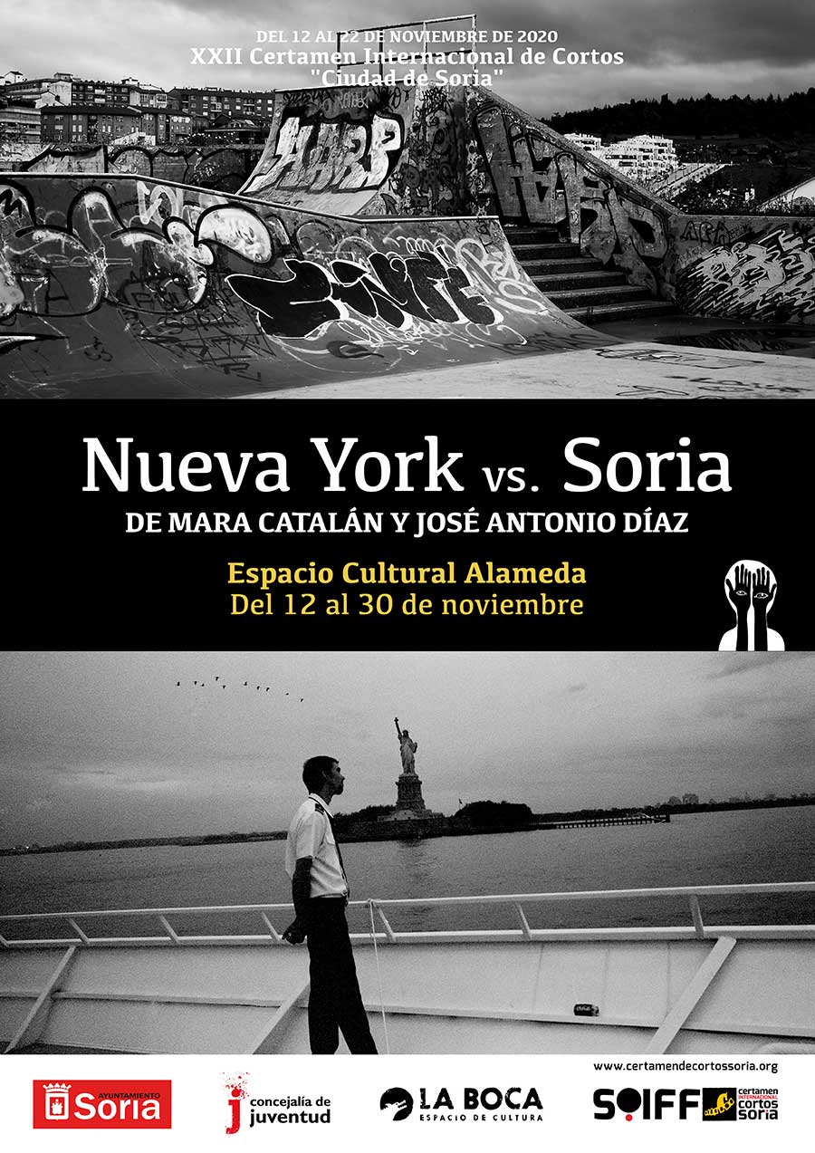 Cartel Exposición Nueva York vs. Soria
