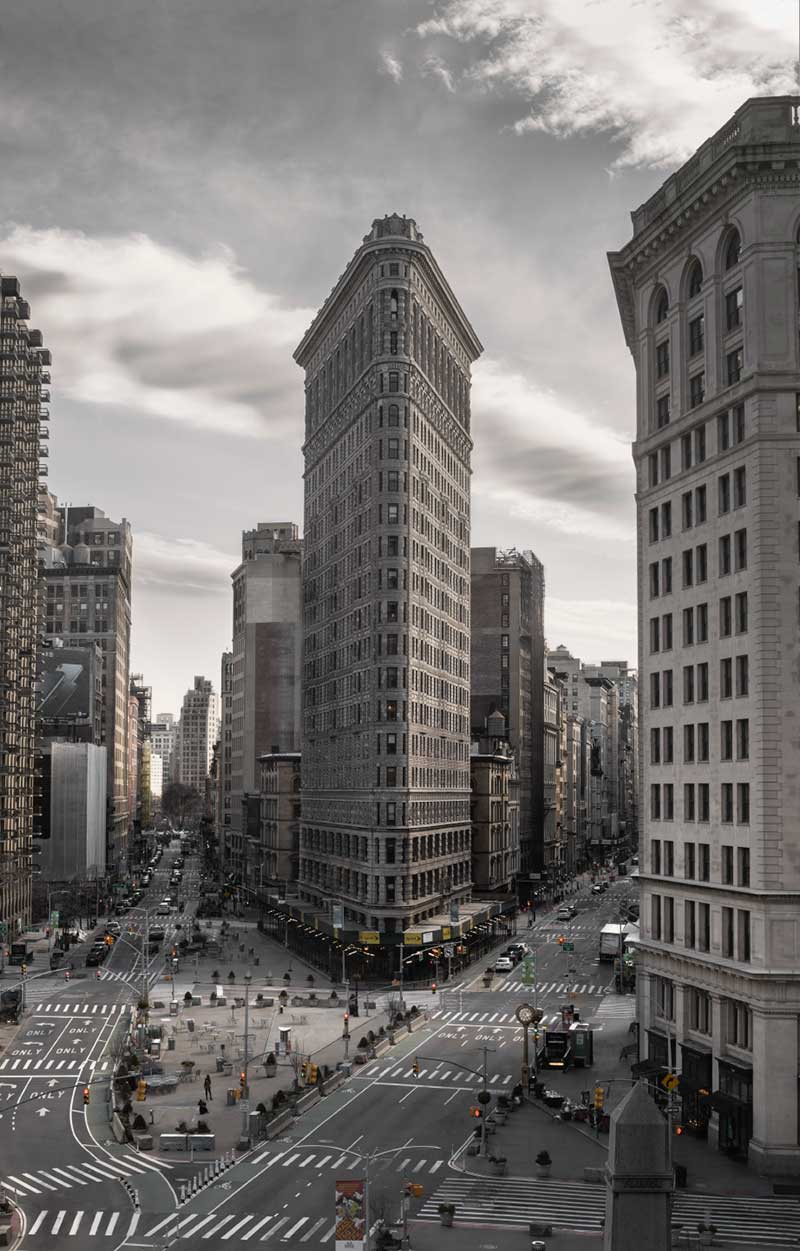 Exposición Ciudades Vacías - Flatiron, Nueva York