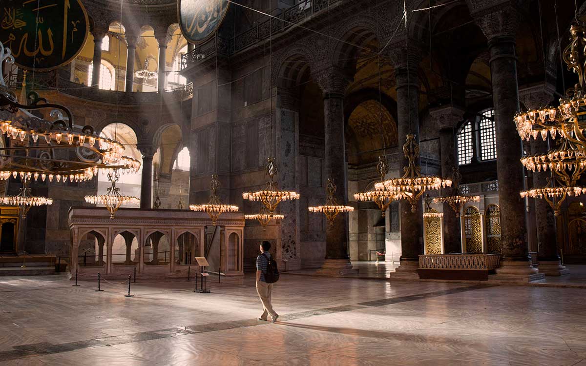 Exposición Ciudades vacías - Santa Sofia, Estambul