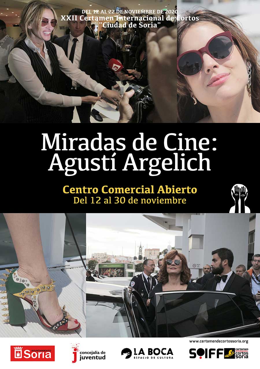 Cartel Exposición Miradas de Cine