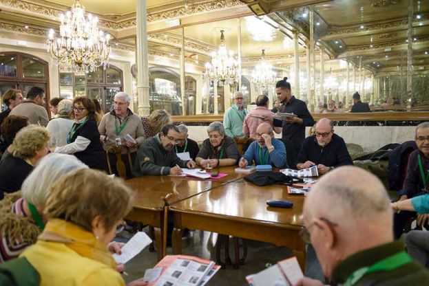 CASINO AMISTAD NUMANCIA. Deliberaciones Jurado Mayor. Fotografías Elena Gimeno Dones