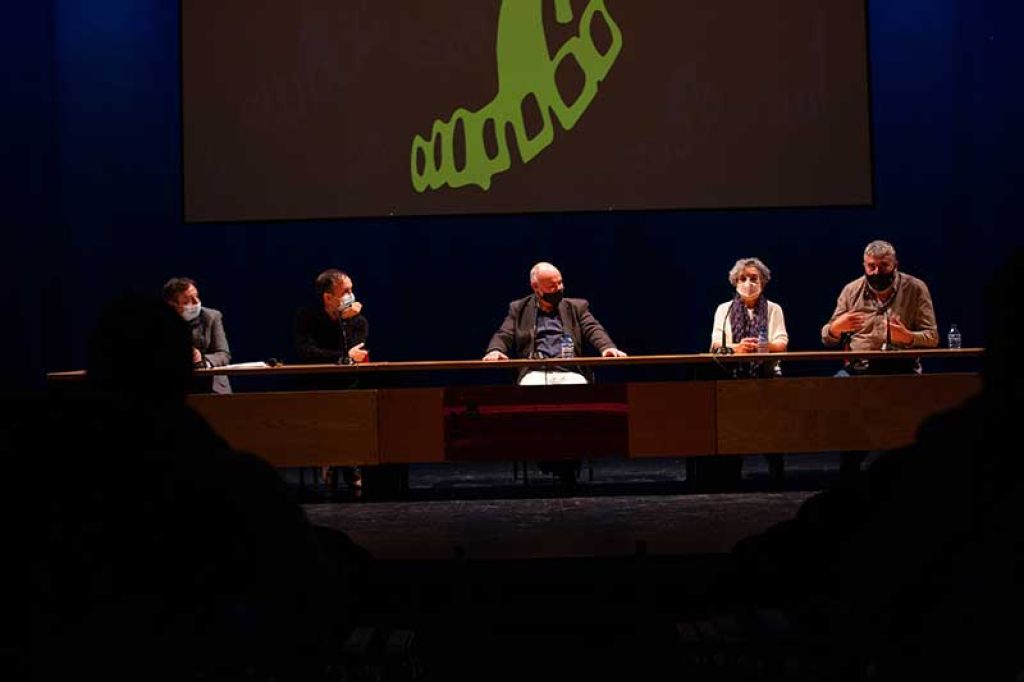 Mesa redonda Berlanga en Corto. Fotografías María Ferrer