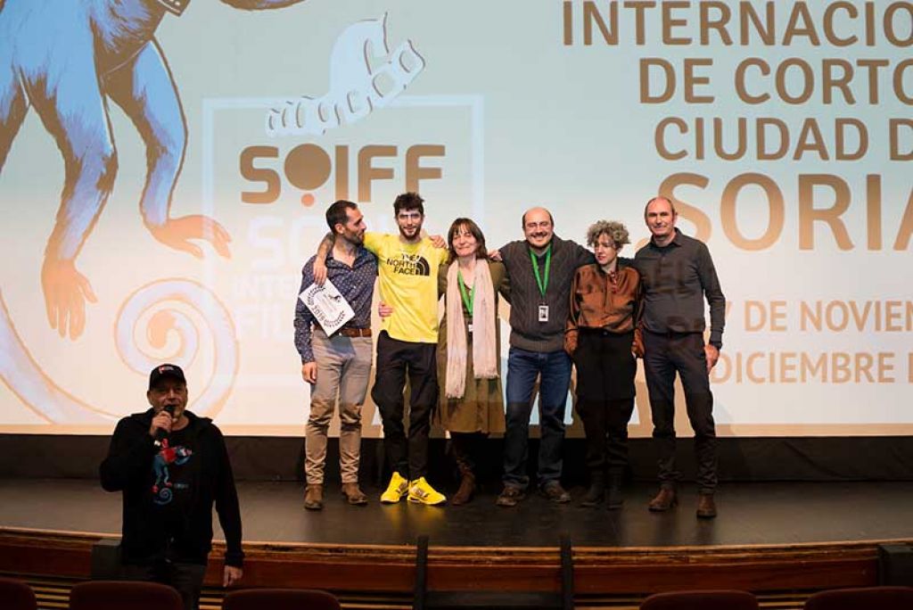 Palacio de la Audiencia. Soria Imagina. Proyección y entrega de premios.. Fotografías Elena Gimeno Dones